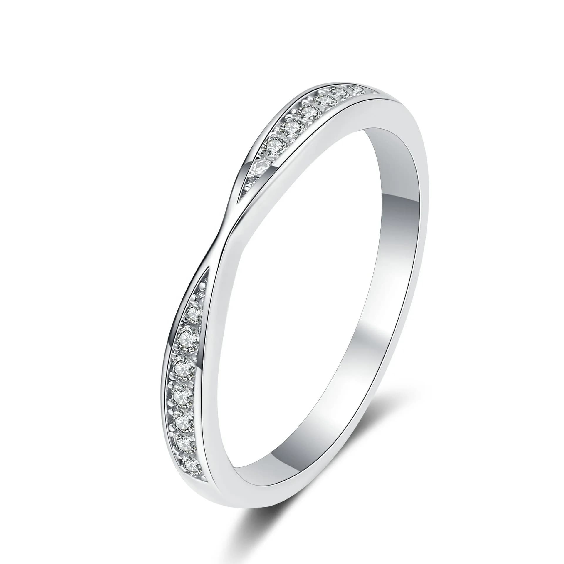 Crossover Sparkle Ring